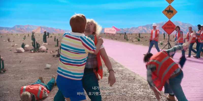 Yeah, well, I was wrong. Barbie gave up. The Kens won