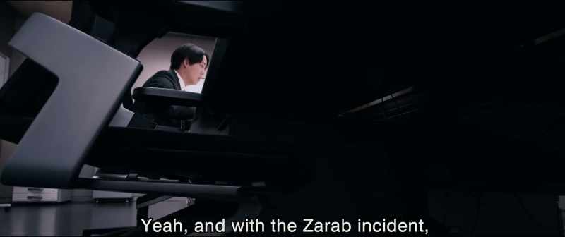 Yeah, and with the Zarab incident