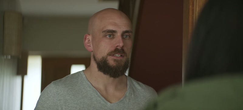 Yeah, yeah, he helped us with the first flat, didn't he? Mm-hm