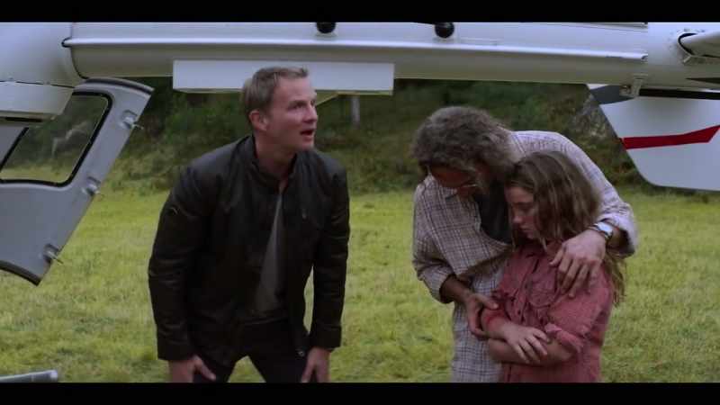 Yeah. Yeah, the shed came down when she was putting the goats in