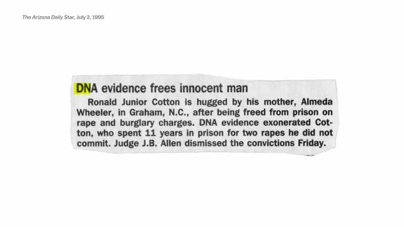 Years after Ronald was imprisoned
