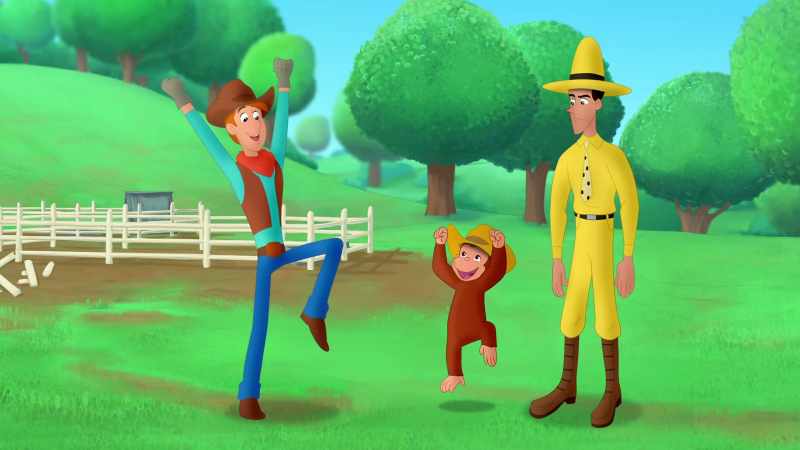 Yee-haw! (Curious George chattering)