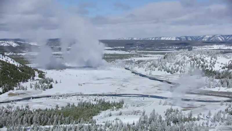 Yellowstone boasts the largest collection