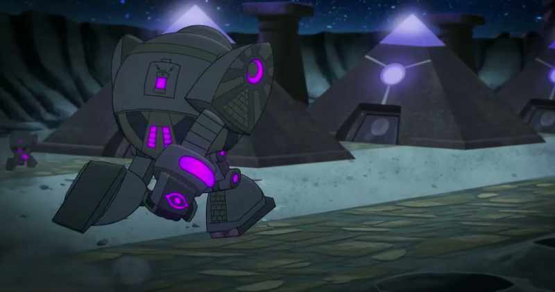 (yells) -(zapping)