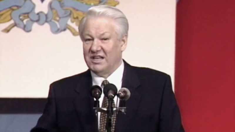 Yeltsin turned his attention