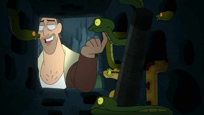 Yep. Pardon me, nice snakes. Hi there. [chuckles]