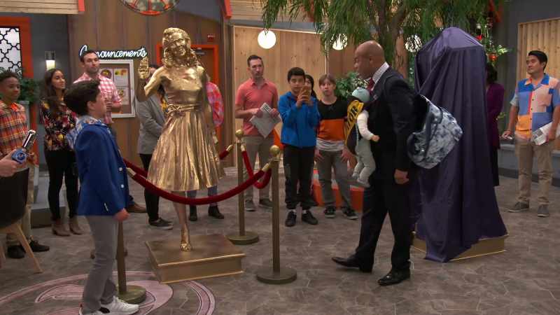 Yes, so he thought you could make us a new statue
