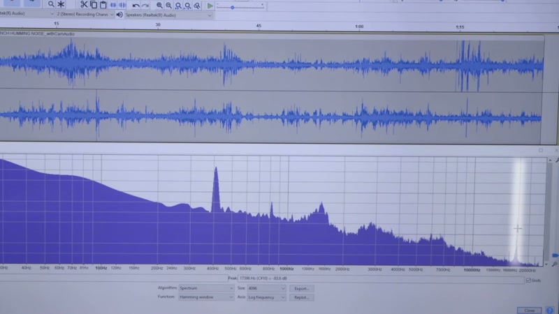 Yes. However, there are other features in the frequency domain