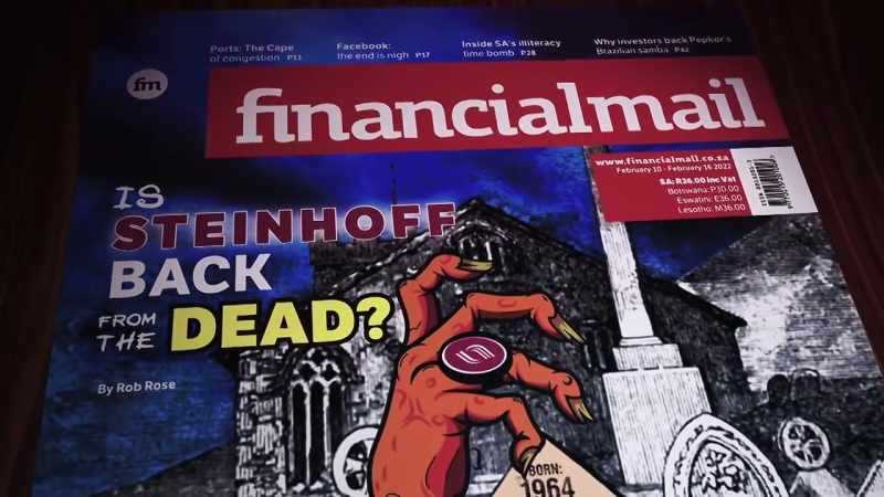Yes, I do think Steinhoff is on a path to recovery