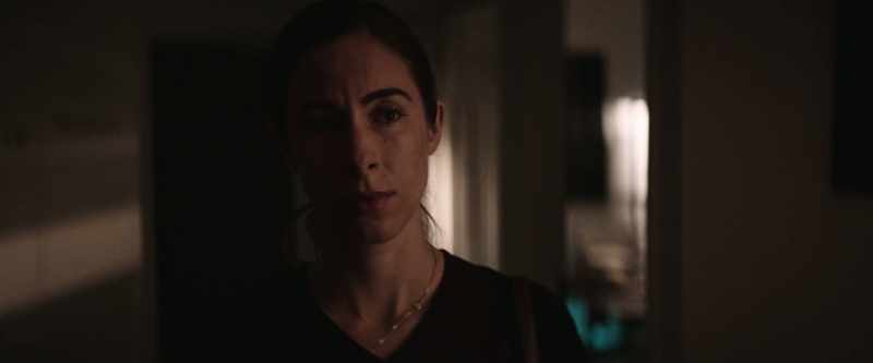 Yes. I saw her walking