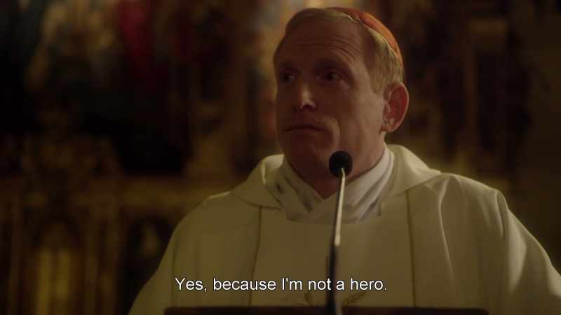 Yes, because I'm not a hero