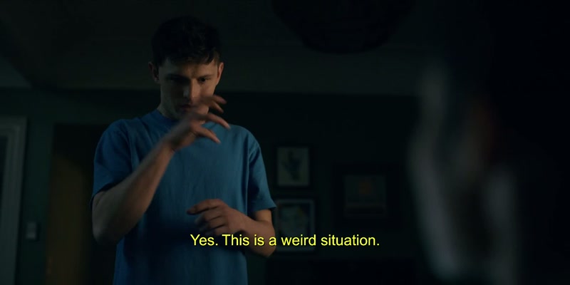 Yes. It's a weird situation. But you signed a contract