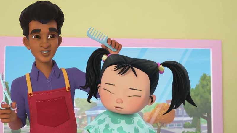 �� Yes, it's time to trim my hair ♪