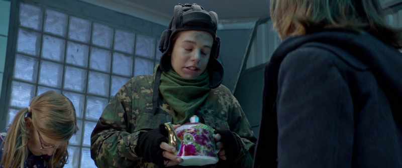 Yes, she just took a potion and bang