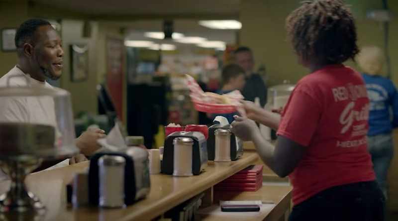 Yes, ma'am. - If you like anything else, I have ketchup