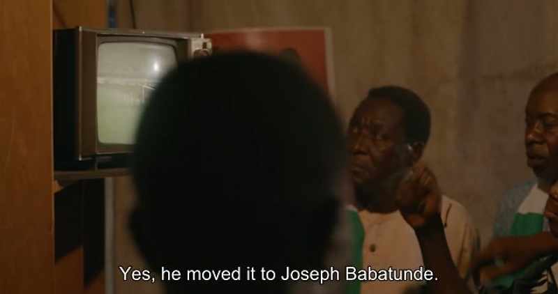 Yes, he moved it to Joseph Babatunde