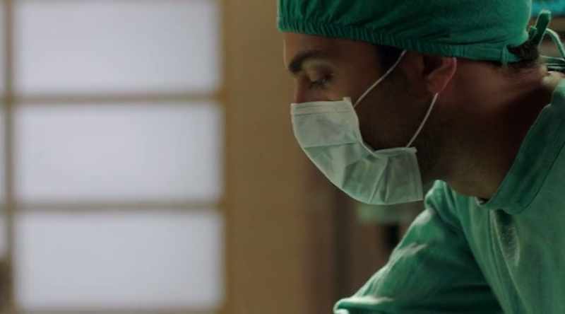 Yes, necrotic tissue isn't always visible