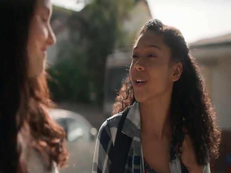 Yes! Our body, our choice. - [OLIVIA CHUCKLES]
