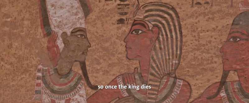 Yes, very true. - So once the king die