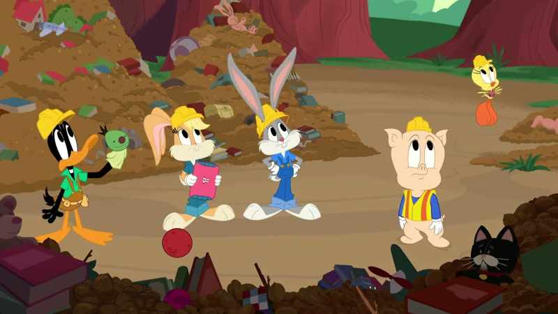 Yippee skippee, it's the Looney Builders!