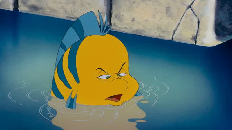 Yo! Flounder! Any kissing? No, not yet. Well, they'd better get crackin'!