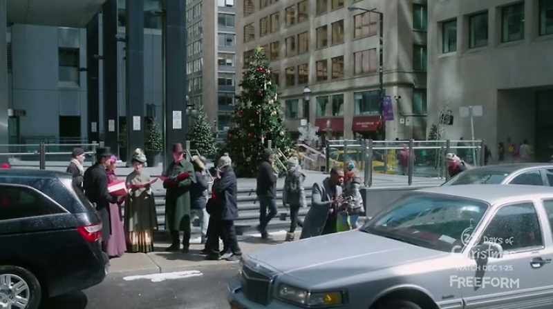 Yo, Pyke, what's good? [horn honks, carolers sing]