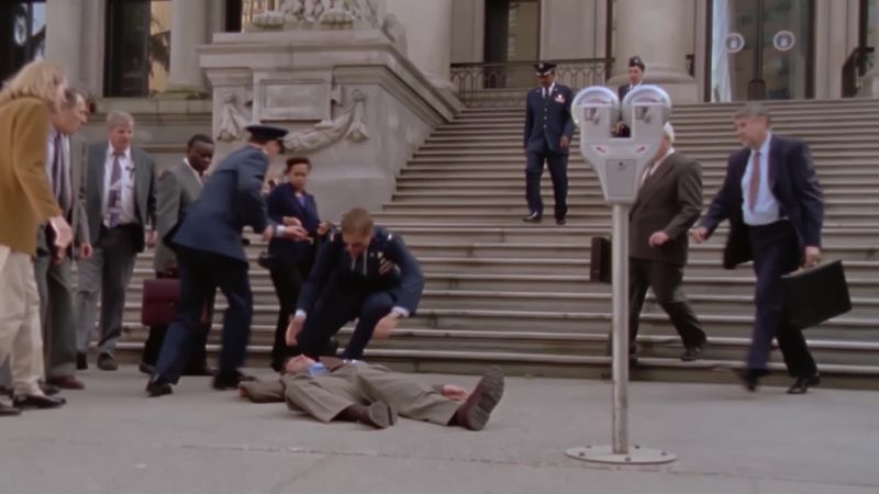You! 911 - ambulance! Now!