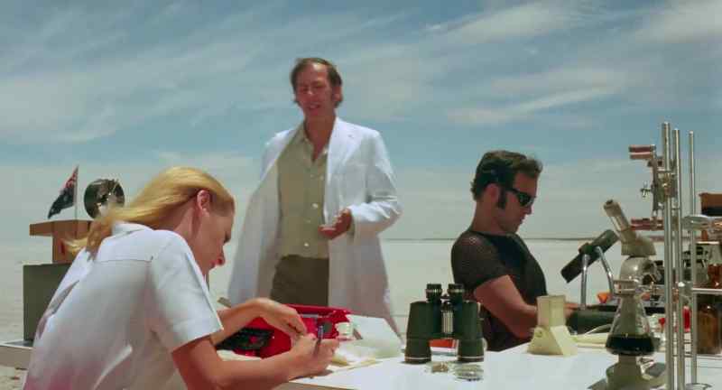 You all right for smokes, Ellie? - What?
