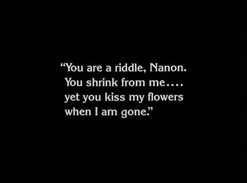 You are a riddle Nanon