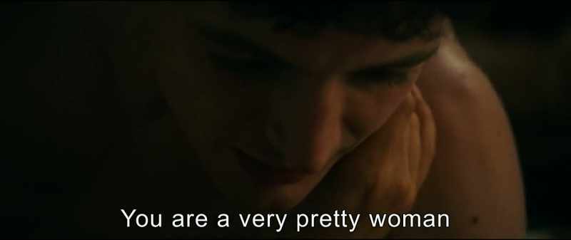 You are a very pretty woman
