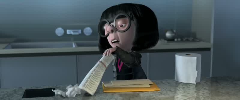 Now I'm losing him What'll do What'll doWhat are you talking aboutYou are Elastigirl My God Pull yourself togetherWhat will you do Is this a questionShow him you remember that he is Mr Incredibleand