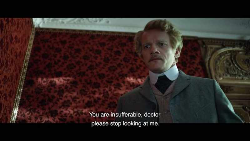 You are insufferable, doctor, please stop looking at me