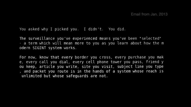 You asked why I picked you