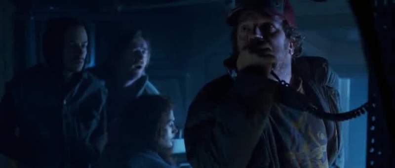 Hell son you better get a line down to usWe're in moderately poor shape down hereWe lost seven people includin' BudAnd we're about out of O 2so whatever you're gonna do you better do it fast