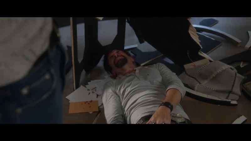 You broke my leg, you crazy bitch!