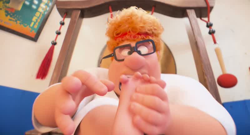 You broke my pinkie toe