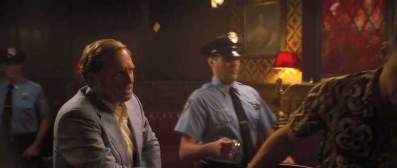 You brought us to a homo bar? [grunts]