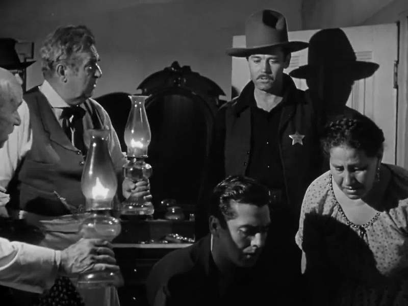 You and Buck go down and clean up the saloon