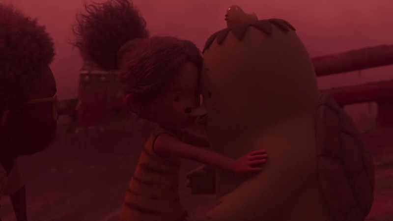 You came back. [Crying]