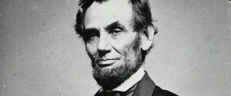 You can argue, he signed the Emancipation Proclamation