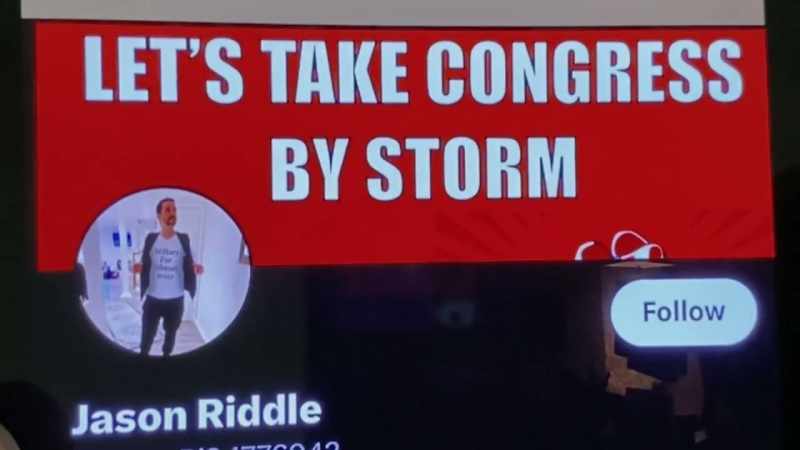 You can campaign from jail, not literally