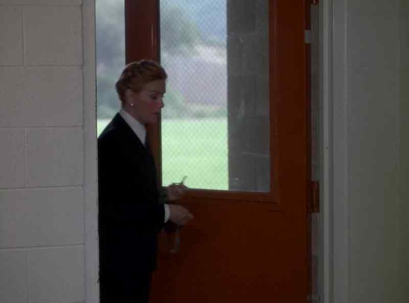 You can check in the room down the hallway