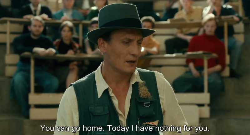 You can go home. I have nothing for you today
