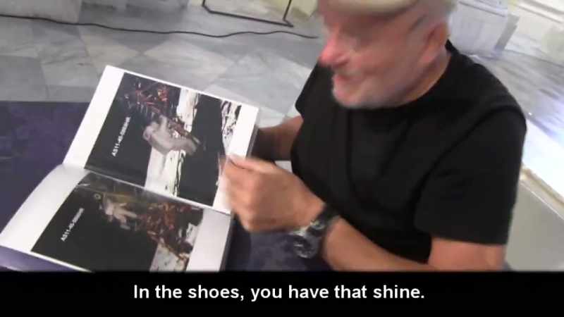 You can see a reflection