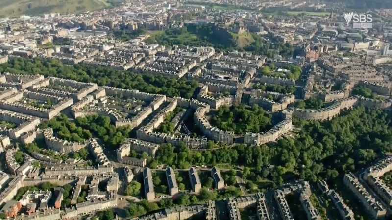 You can see cities and towns changing before your eyes