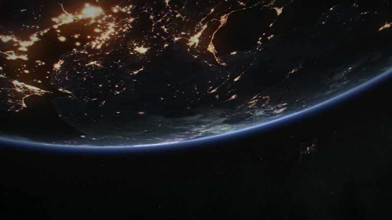 You can see where people are living
