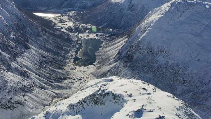 You can still see how the rivers shape the land