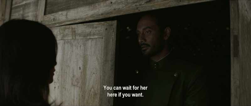 You can wait for her here