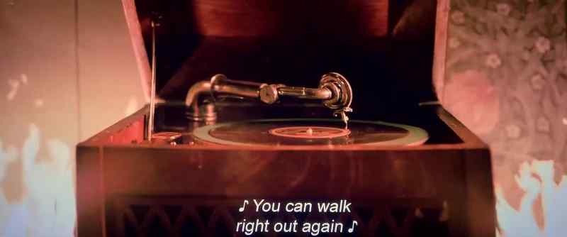 �� You can walk right out again ♪