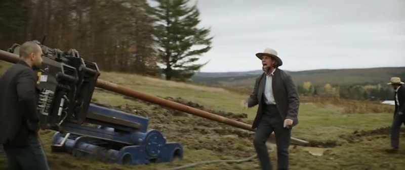 You cannot dig under our land!